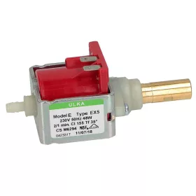   SZIVATTYÚ 48W ULKA EX5 230V / 60HZ (15 BAR) FÉMHÁZAS (RÉZBETÉT) AUTAMATA KÁVÉFŐZÖHÖZ