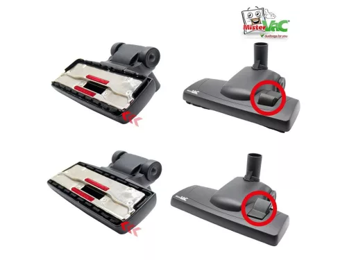 PORSZÍVÓ KOMBINÁLT GÖRGŐS SZÍVÓFEJ LUX 1 / D820 / INTELLIGENCE Ø34MM ()