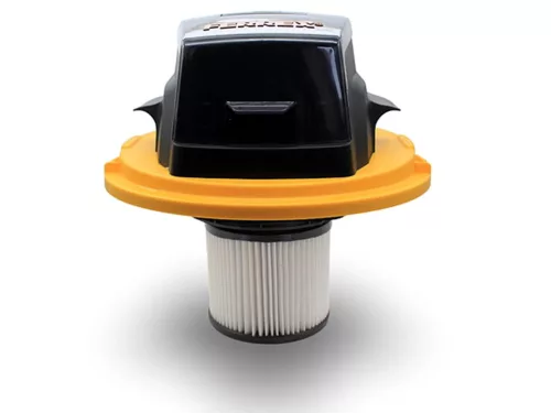 PORSZÍVÓ HEPA FILTER / MOTORVÉDŐ SZŰRŐ HENGERES ZÁRT FERREX GDVC 4025 MOSHATÓ