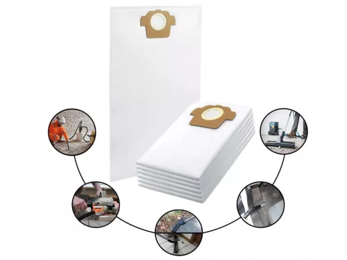 IZ-ADVAC18S IPARI ADVANCEDVAC 18V-8 KOMPATIBILIS MIKROSZÁLAS PORZSÁK (5DB/CSOMAG)