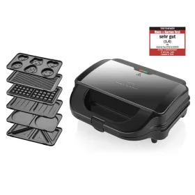   SZENDVICSSÜTŐ ETA 5151 SORENTO PLUS 6 CSERÉLHETŐ TAPADÁSMENTES LAPPAL 900W / 515190000 ROZSDAMENTES