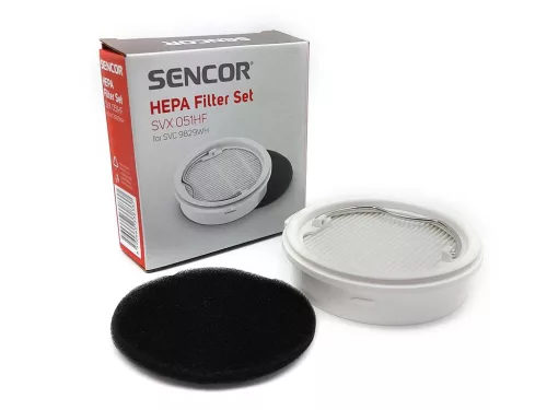 PORSZÍVÓ HEPA FILTER / SZŰRŐ KÉSZLET SENCOR SVX051HF / SVC 9829WH PORSZÍVÓHOZ GYÁRI