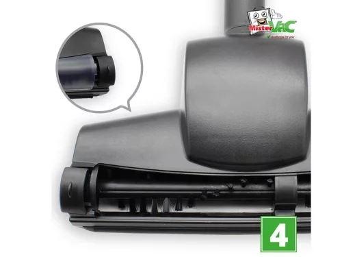 PORSZÍVÓ GÖRGŐS TURBÓ SZÍVÓFEJ SPRINTUS MAXIMUS HEPA / MAXIMUS PRO PRÉMIUM KATEGÓRIÁS SZÉLESSÉGE: 275MM