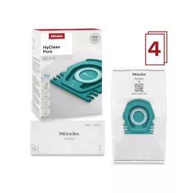   MIELE HYCLEAN PURE TU GUARD S1 / GUARD L1 GYÁRI MIKROSZÁLAS PORZSÁK 12557060 (4DB+1FILTER/CSOMAG)