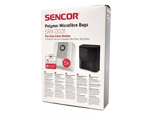 IZ-SRX0031 SENCOR SRV 6450BK / SRV 6485BK / SRV 9185BK GYÁRI MIKROSZÁLAS PORZSÁK (5DB/CSOMAG)