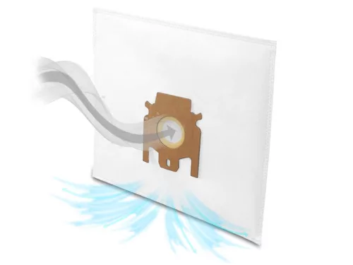 IZ-M5/M6-SGS.10.1F MIELE F/J/M KOMPATIBILIS MIKROSZÁLAS PORZSÁK (10DB+1FILTER/CSOMAG) 3 RÉTEGŰ