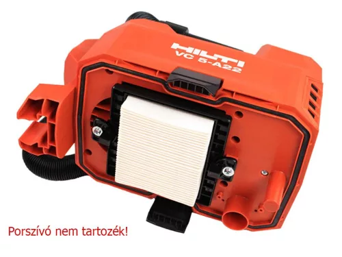 PORSZÍVÓ KOMPATIBILIS LAMELLÁS MOTORVÉDŐ SZŰRŐ HILTI VC 5-A22 / VC 5/VC 75-1 / 2192229 SZÁRAZ HASZNÁLATHOZ