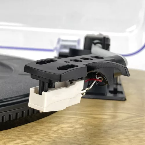 Aiwa GBTUR-120WDMKIII Analóg lemezjátszó Bluetooth funkcióval, fa mintázattal