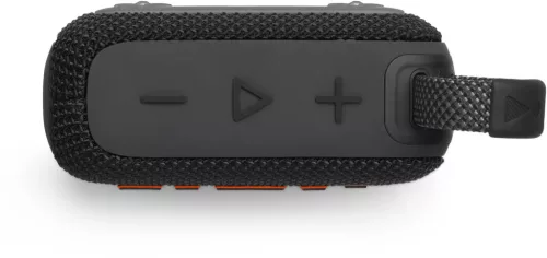 JBL Go 4 hordozható Bluetooth hangszóró, fekete