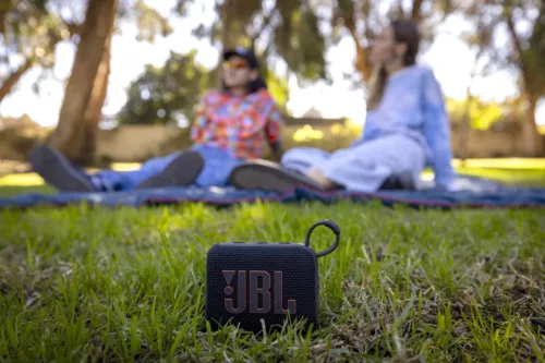 JBL Go 4 hordozható Bluetooth hangszóró, fekete