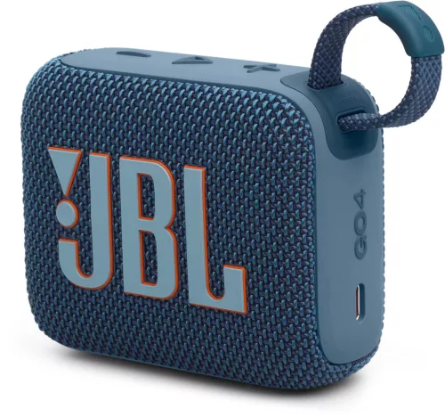 JBL Go 4 hordozható Bluetooth hangszóró, kék