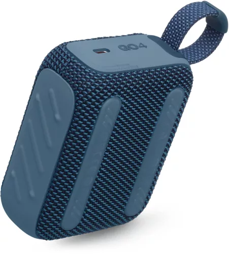 JBL Go 4 hordozható Bluetooth hangszóró, kék