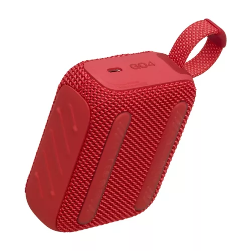JBL GO 4 hordozható bluetooth hangszóró, piros