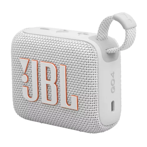 JBL GO 4WH hordozható bluetooth hangszóró, fehér