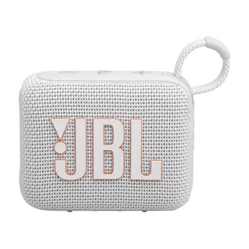 JBL GO 4WH hordozható bluetooth hangszóró, fehér