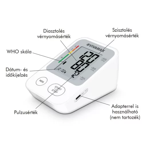 Vivamax V26 felkaros vérnyomásmérő GYV26
