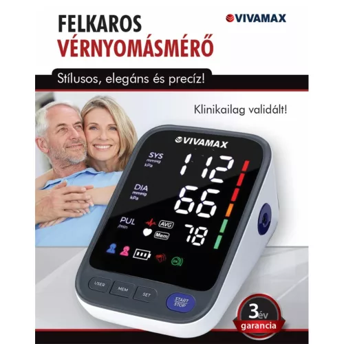 Vivamax Felkaros vérnyomásmérő, GYV33