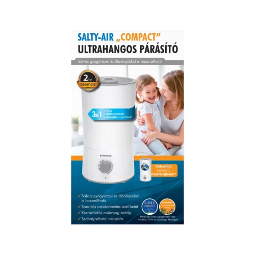 Vivamax GYVH47 Salty-Air „Compact” ultrahangos párásító 3in1