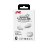 JVC HA-A6T-W-U True Wireless Gummy fülhallgató akár 23 órás akkumulátor üzemidővel