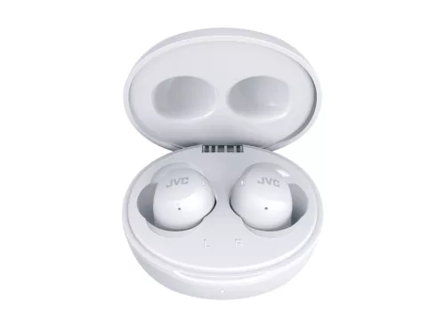 JVC HA-A6T-W-U True Wireless Gummy fülhallgató akár 23 órás akkumulátor üzemidővel