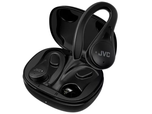 JVC HA-EC25T-B-U Bluetooth fülhallgató Pivot & Slide Motion Fit technológiával, fekete színben