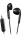 JVC HA-F17M B Utcai fülhallgató mikrofonnal, fekete színben