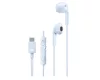 JVC HA-FR17UCAU USB-C fülhallgató mikrofonnal, vezérlővel és IPX2 cseppállósággal, 10,7 mm neodímium hangszóróval, világoskék
