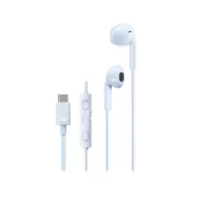   JVC HA-FR17UCAU USB-C fülhallgató mikrofonnal, vezérlővel és IPX2 cseppállósággal, 10,7 mm neodímium hangszóróval, világoskék