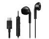JVC HA-FR17UCBU USB-C fülhallgató 10,7 mm neodímium hangszóróval mikrofonnal, vezérlővel, fekete