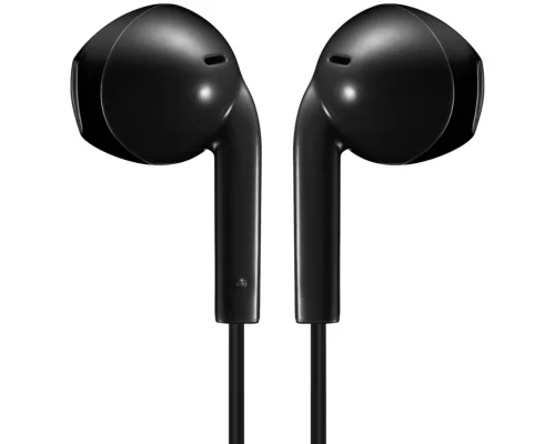 JVC HA-FR17UCBU USB-C fülhallgató 10,7 mm neodímium hangszóróval mikrofonnal, vezérlővel, fekete