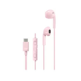   JVC HA-FR17UCPU USB-C fülhallgató 10,7 mm neodímium hangszóróval, mikrofonnal, IPX2, pink