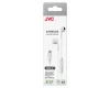 JVC HA-FR17UCWU USB-C fülhallgató mikrofonnal, fehér, 10,7 mm neodímium hangszóró, IPX2, vezérlő