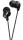 JVC HA-FX10B utcai fülhallgató fekete, 9mm neodímium meghajtóval, 1,2m kábel, 3 szilikon betét