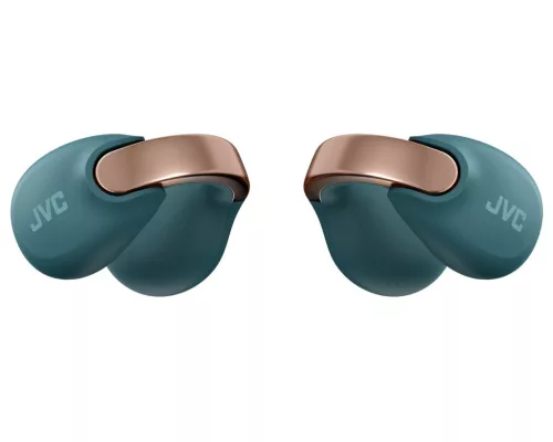 JVC HA-NP1T-A-U vezeték nélküli nyitott fülhallgató, Bluetooth 5.3, IPX4, 24 óra üzemidő, zöld/arany