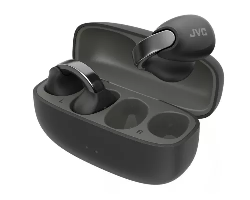 JVC HA-NP1T-B-U vezeték nélküli nyitott fülhallgató Bluetooth 5.3, IPX4, 24 óra üzemidő, fekete