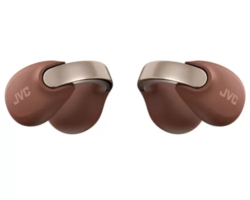 JVC HA-NP1T-T-U vezeték nélküli nyitott fülhallgató, barna/arany, Bluetooth 5.3, IPX4, 24 óra üzemidő