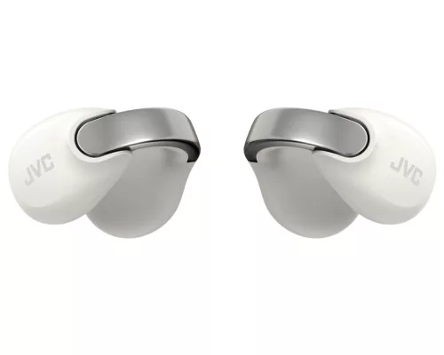 JVC HA-NP1T-W-U vezeték nélküli nyitott fülhallgató fehér/ezüst, Bluetooth 5.3, IPX4, 24 óra üzemidő