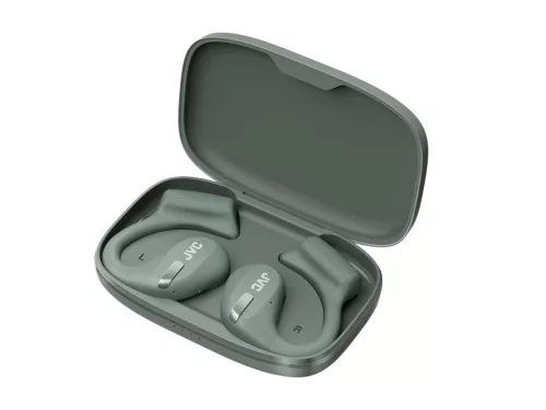 JVC HA-NP50T-G-U teljesen vezeték nélküli nyitott fülhallgató 38 óra üzemidővel, IPX4, Bluetooth 5.3, sporthoz