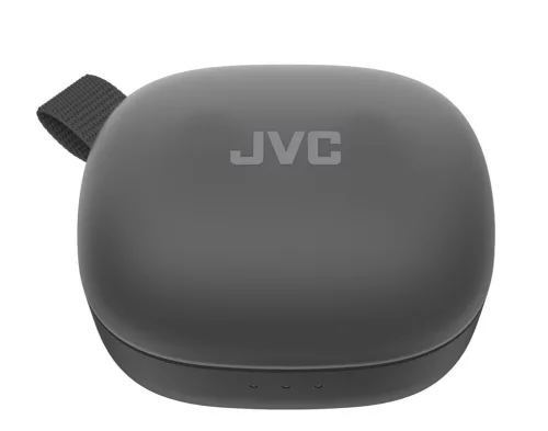 JVC HA-A23T-B True Wireless zajszűrős Bluetooth fülhallgató fekete, IPX4, 26 óra üzemidő, JVC Gumy sorozat
