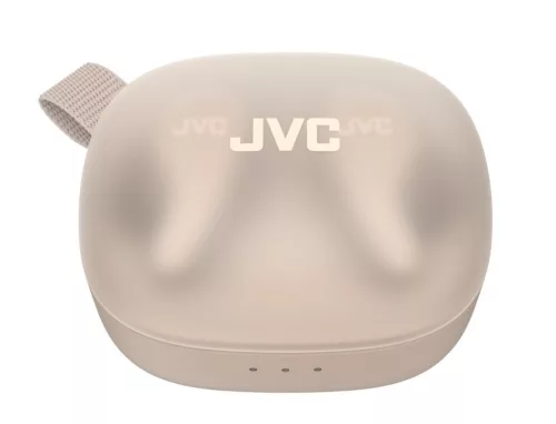 JVC HA-A23T-T True Wireless zajszűrős Bluetooth fülhallgató, barna, IPX4, 26 óra üzemidő