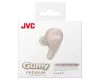 JVC HA-A23T-T True Wireless zajszűrős Bluetooth fülhallgató, barna, IPX4, 26 óra üzemidő