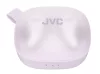 JVC HA-A23T-V True Wireless zajszűrős Bluetooth fülhallgató IPX4 szőlő joghurt színben, 26 óra üzemidő, USB-C, JVC Gumy sorozat