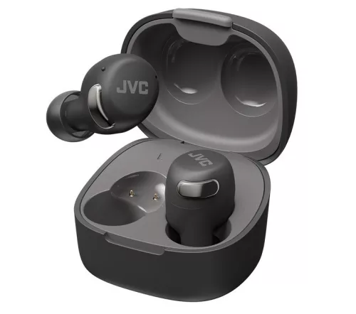 JVC HA-A30T2-B-U True Wireless fülhallgató aktív zajcsökkentéssel, 27 óra üzemidő, fekete