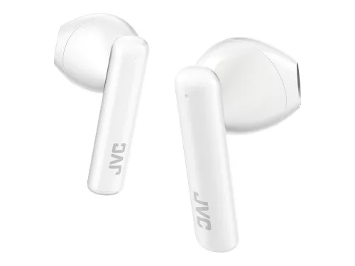 JVC HA-A4T-W True Wireless Bluetooth fülhallgató fehér, 12 mm neodímium, IPX4, 30 óra üzemidő