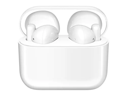 JVC HA-A4T-W True Wireless Bluetooth fülhallgató fehér, 12 mm neodímium, IPX4, 30 óra üzemidő