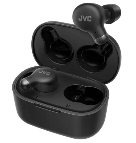 JVC HA-Z250TBE True Wireless zajszűrős fülhallgató Bluetooth 5.3, memóriahabos eartippel, 28 óra üzemidő, fekete