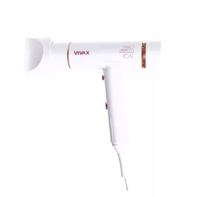   Vivax HD-1600ION Hajszárító, 1600 W teljesítmény, 2 sebesség, turbó, fehér
