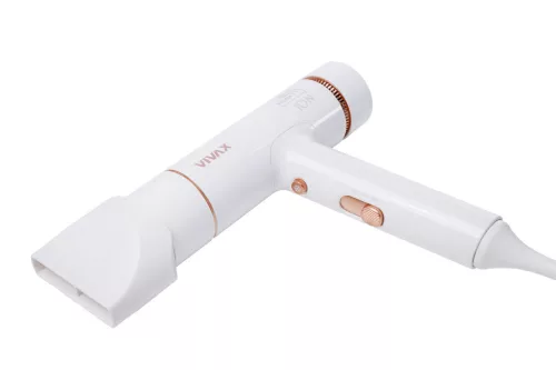 Vivax HD-1600ION Hajszárító, 1600 W teljesítmény, 2 sebesség, turbó, fehér