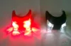 LED-es szilikon vízálló biciklilámpa szett 2db (első,hátsó) 2x2 nagy LED-del