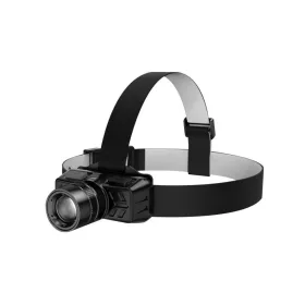 Supfire HL50 fejlámpa USB, 300lm, zoom, fekete